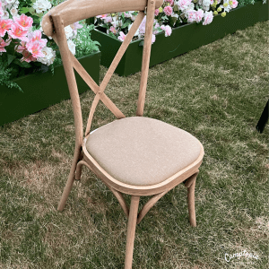FUC002 – Metal Chair in Wooden Style